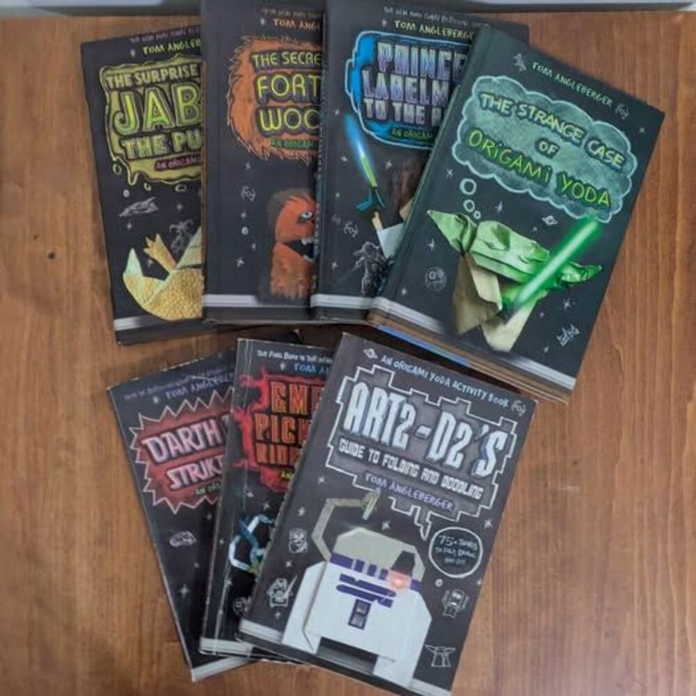 7 Origami Yoda Books by Tom Angleberger
